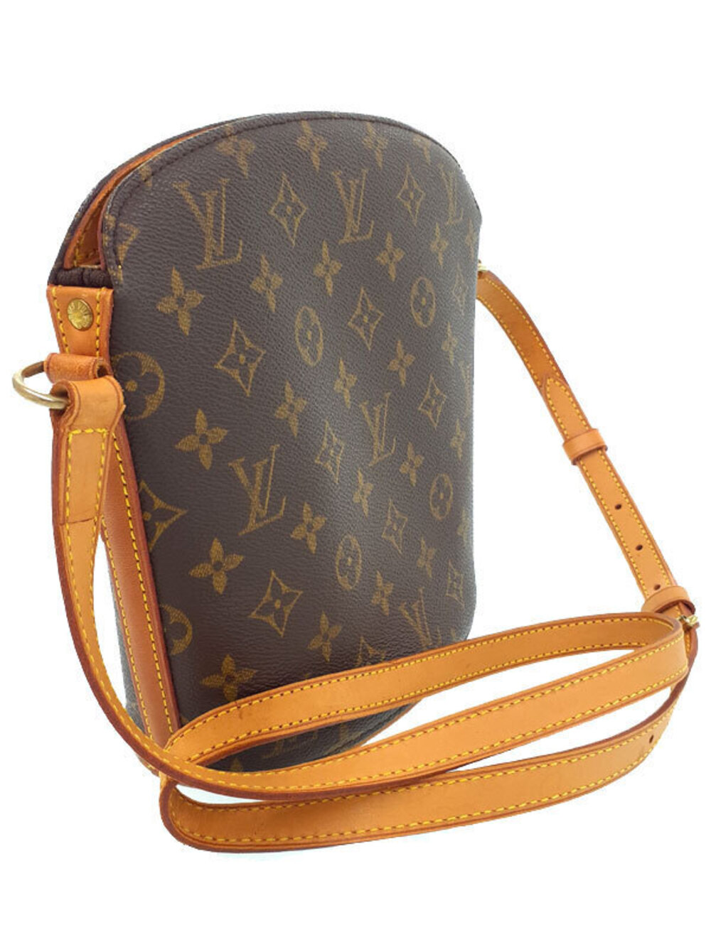 Louis Vuitton Bag Monogram Shoulder Druot Brown